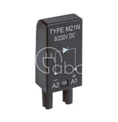 Moduł D dioda D 6-230 V DC czarny M21N 854777