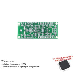 Odtwarzacz plików dźwiękowych WAV - PCB i mikroprocesor do projektu AVT 5445
