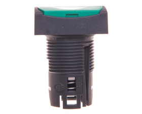 Napęd przycisku zielony bez podświetlenia z samopowrotem ZB6DA3