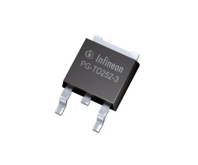 MOSFET Typ N-kanałowy 90 A TO-252 100 V Rozszerzenie 3-pinowy Powierzchnia 81 W Infineon 1.7 mΩ