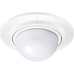 Steinel 032845 PIR Motion Detector 360° White IP54 Adjustable Settings