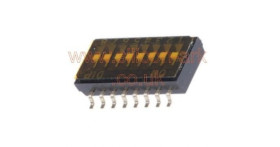 DIP switch, 8-way (HDS08TV) - Apem