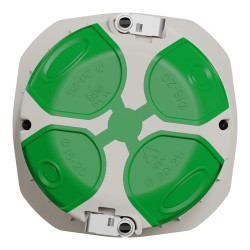 Puszka elektroinstalacyjna, seria: Multifix Air, l. ścieżek: 1, materiał: PP, TPE, , 71 x 71 x 47mm