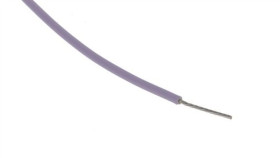 Przewód Do Urządzeń Ptfe Ptfe Fioletowy, 100M 0,12 Mm2 7/0,15 Mm, 300 V, -75...