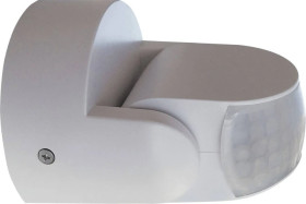 Czujnik ruchu 1200W IP65 PIR / na podczerwień wodoodporny natynkowy biały SENSOR 16 GXSE016