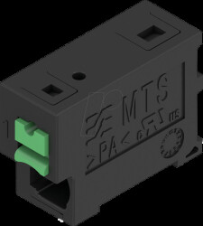 3096000000 Signal terminal, SNAP IN with control button, 1-pin, 90°