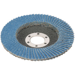 Draper Expert 30853 125mm Zirconium Oxide Flap Disc (80 Grit)