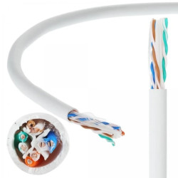 Kabel UTP kat.6 U/UTP 4x2x0,55 LSZH SecurityNET /500m/