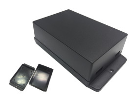 Obudowa ABS szerokość zew. 70 mm długość zew. 105 mm wys. zew. 35 mm RS PRO Czarny