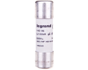 Wkładka bezpiecznikowa cylindryczna 14x51mm 6A gL 500V HCP 014306 /10szt./