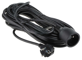 Przedłużacz 10m 1 gniazda Przedłużacz typ Typ E - gniazdo francuskie Typ E – francuski 16A 230 V AC