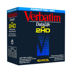 3.5" Diskettes HD "Verbatim DataLife"