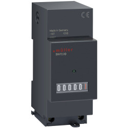 M&#xFC;ller 20927 BW70.29 Service Hours Roller Counter 24V 50-60Hz