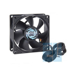 WENTYLATOR REVOLTEC AIR GUARD 8x8cm 12V DC HYSINT