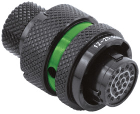 Złącze wielostykowe przemysłowe 26-pinowe Montaż na kablu Wtyczka Souriau Sunbank by Eaton