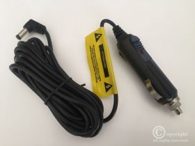 ŁADOWARKA SAMOCHODOWA WEJŚCIE: 12V WYJŚCIE: 12V WTYK: KĄTOWY 5,5/2,1 KABEL: 300CM (LAD-SAM-300)