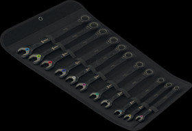 05020017001 Maul-Ringratschenschlüssel-Satz, 11-teilg