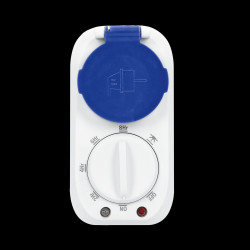 Programator czasowy mechaniczny z czujnikiem zmierzchu. Schuko. 16A/230A. zewnętrzny. IP44 OR-PRE-446(GS)