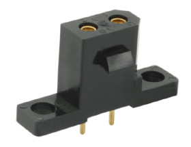 Gniazdo PCB 2 -pinowe raster: 5.08mm Gniazdo Proste Montaż na płytce drukowanej