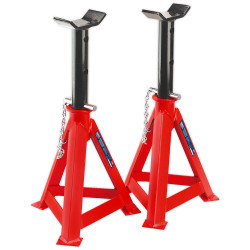 Sealey AS10000 Axle Stands 10tonne Capacity Per Stand 20tonne Per Pair