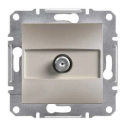 ASFORA Gniazdo SAT końcowe bez ramki brąz EPH3700169