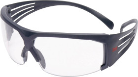 3M SecureFit SF601SGAFFI Okulary ochronne z zabezpieczeniem przeciw zaparowaniu szary