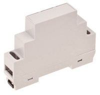 Z-105J-ABS Obudowa z tworzywa Z105J-ABS wymiary: 90x65x17mm - mocowana na szynę - jasna - ABS niepalny