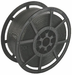 Taśmowanie, szer.: 12.4mm, dł.: 2000m, napr. zrywające: 150kg, Czarny