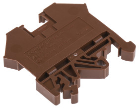 Kostka zaciskowa na szynie DIN RS PRO poziomy: Pojedynczy 32A 800 V