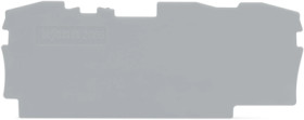End/Intermediate plate for terminal block, 2006-1391