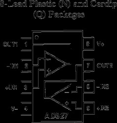 High Speed, Low Power Dual Op Amp