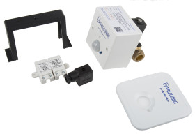 Przyłącze do miski WC, typ: Regulator przepływu i przepływu