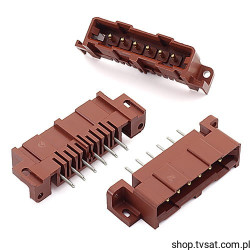 207583-7 Connector 6 Pins THT TYCO