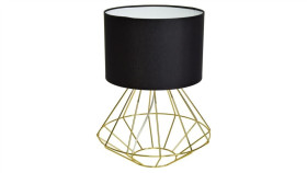 Lampa Stojąca Lupo Black/Gold 1Xe27 Mlp6272 Milagro