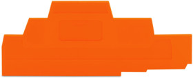 End/Intermediate plate for terminal block, 280-306