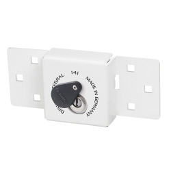 ABUS 50655 141/200 Diskus&#xAE; Integral Van Lock White &amp; 26/70mm Diskus&#xAE; Padlock