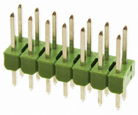 Złącze szpilkowe 14-pinowe raster: 2.54mm 2-rzędowe TE Connectivity Przewlekany 3.0A