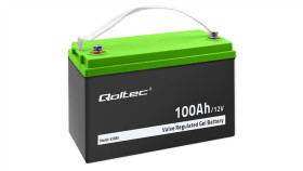 Qoltec Akumulator Żelowy Gel 12V 100Ah 29.3Kg Bezobsługowy Professional...