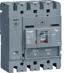 MCCB Wyłącznik mocy h3+ P250 4P 100A 40kA TM HNT102DR