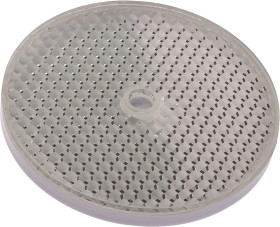 Akcesoria optyczne, odbłyśnik, Ø82mm 8,5 wysokości, otwór na śrubę, 1xØ4,6mm, IP67, PMMA+PMMA, polaryzowany, AO000006