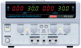 Zasilacz laboratoryjny 2 x 0 → 30V 2 x 0 → 3A RS PRO 180W