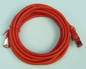 S/FTP 6e 3,00mb CZERWONY Cu PATCHCORD