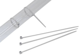 Opaska kablowa HellermannTyton MCTS200-PPMP BU 111-01386, 202 mm, polipropylen, 100 szt.