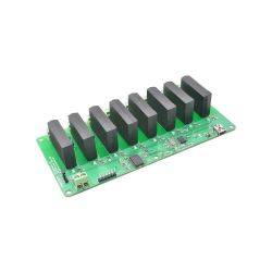 8 Channel USB Solid State Relay Module - moduł z 8 przekaźnikami SSR DC i komunikacją USB
