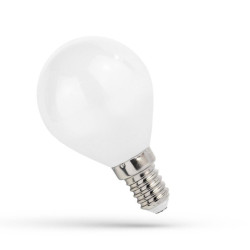 Żarówka E14 LED 1W WHITE NW 230V SPECTRUM Milky Biała neutralna 4000K