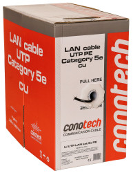 Kabel LAN U/UTP kat.5e Conotech UV