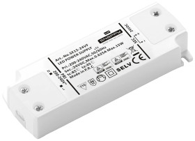 Dehner Elektronik SE 15-24VF (24VDC) Transformator LED, Sterownik LED Stałonapięciowy 15 W 0.625 A 24 V/DC Możlowość sto