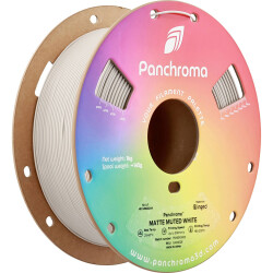 Polymaker CA04028 Panchroma Matte PLA Filament 1.75mm 1kg Muted White