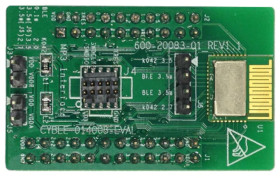 Narzędzie rozwojowe z kategorii „mikrokontrolery&#148; ARM Cortex M0 Infineon EZ-BLE PSOC™ Evaluation Board Płytka