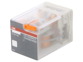 CR-U048AC2 Przekaźnik elektromagnetyczny, DPDT, Napięcie Cewki: 48VAC, max.250VDC